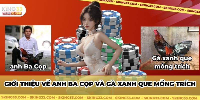 Giới thiệu về Anh Ba Cọp và Gà Xanh Que Mồng Trích